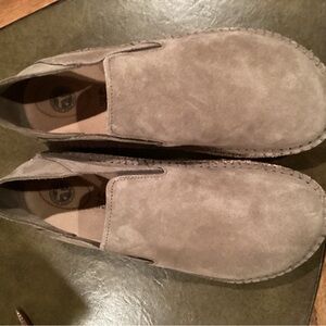 Birkenstock Callan Suede Slip-On Loafer in Gray Taupe women’s 9-91/2(40)